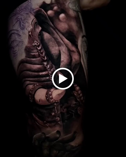 Explore baby tattoo ideas, creative tattoo ideas in Hollywood, available at Sacred Eye Tattoos