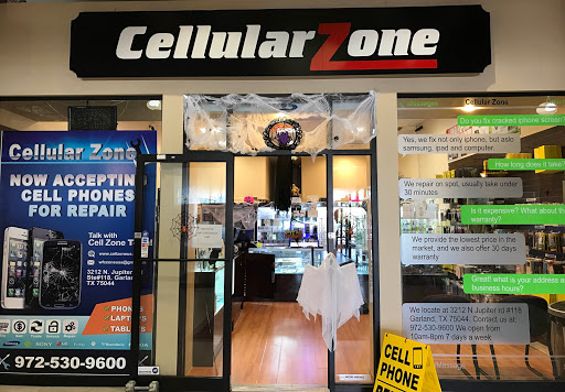 Cell Phone Store «Cellular Zone», reviews and photos, 3212 N Jupiter Rd #118, Garland, TX 75044, USA