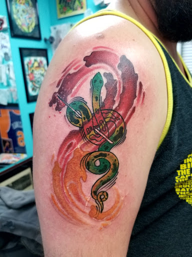 Explore wing tattoo ideas, creative tattoo ideas in Myrtle Beach, available at Myrtle Beach Ink