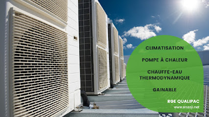 ENEOJI - Climatisation - Pompe à chaleur - Ballon thermodynamique - Gainable - RGE QUALIPAC
