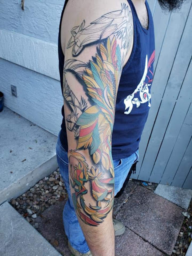 Explore vet tech tattoo ideas, creative tattoo ideas in Ocoee, available at Slaughterized Ink Tattoo and Piercing Studio