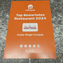 Menu / carte de Anjas Mega Croque à Hamburg