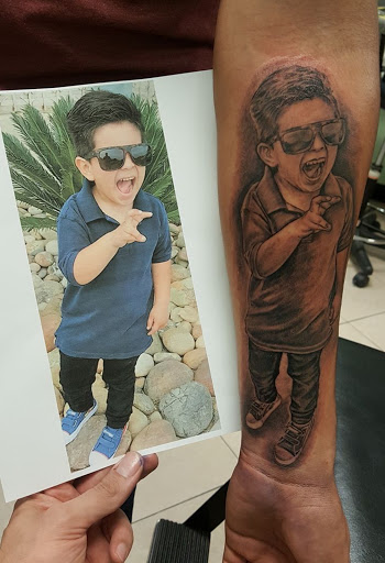 Explore basketball tattoo ideas, creative tattoo ideas in Bakersfield, available at Art Studio