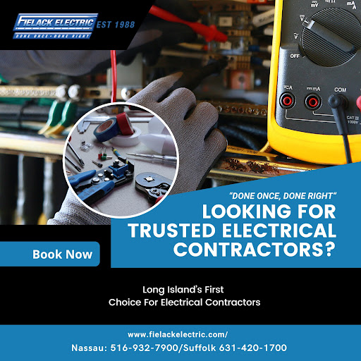 Electrician «Fielack Electric Corporation», reviews and photos, 101 Gazza Blvd, Farmingdale, NY 11735, USA