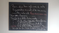 Menu du La Cour des Mureine à Bègles