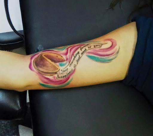 Explore stitch and angel tattoo ideas, creative tattoo ideas in Sarasota, available at Z-Edge Tattoo and Body Piercing North Shop