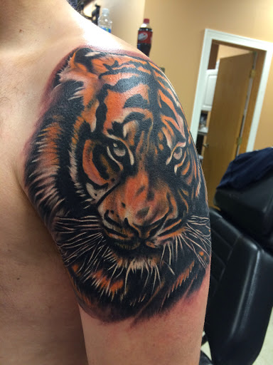 Explore pharaoh tattoo ideas, creative tattoo ideas in Fargo, available at Golden Dragon Tattoo