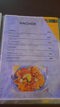 Menu du El Salvador Ristorante Messicano à Salerno