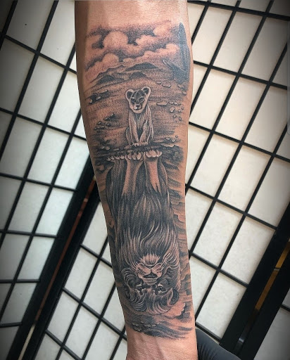 Explore tattoo ideas womens thigh, creative tattoo ideas in Ambler, available at Tattoo GalaxyAmbler Piercing & Custom Tattoos