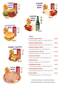 Menu / carte de Istanbul Pizza & Kebap à Lissone