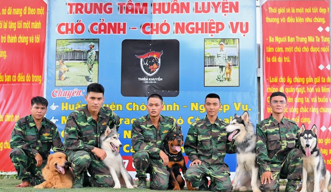 Trung tâm huấn luyện chó cảnh, chó nghiệp vụ Thiên Khuyển