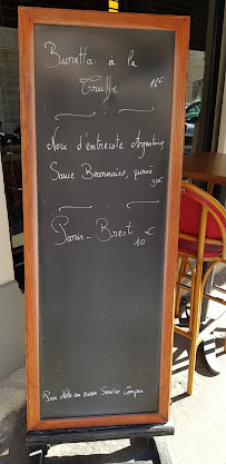 Mon Bistrot à Boulogne-Billancourt menu