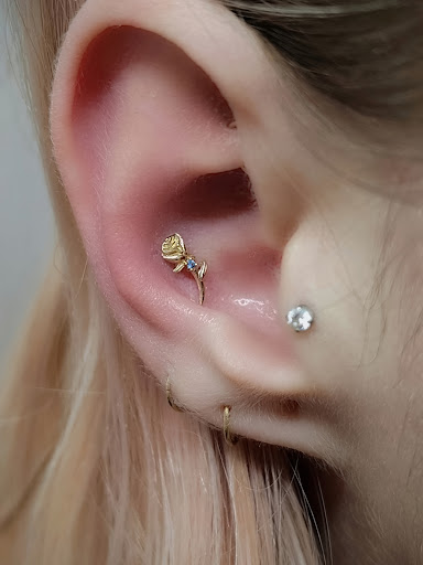 Explore aztec neck tattoo ideas, creative tattoo ideas in Vancouver, available at Poppys Parlour LLC