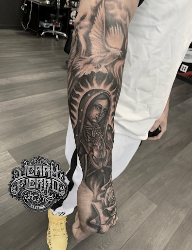 Explore january birth flower tattoo ideas, creative tattoo ideas in Silver City, available at Independent Ink Tattoo