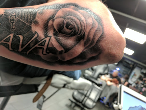 Explore smile now cry later tattoo ideas, creative tattoo ideas in Edison, available at Rorschach Gallery