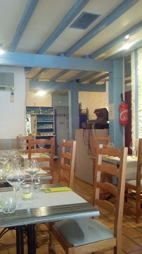 Atmosphère du Restaurant familial L'Escale Bleue - Restaurant de poissons frais local à Collioure - n°11