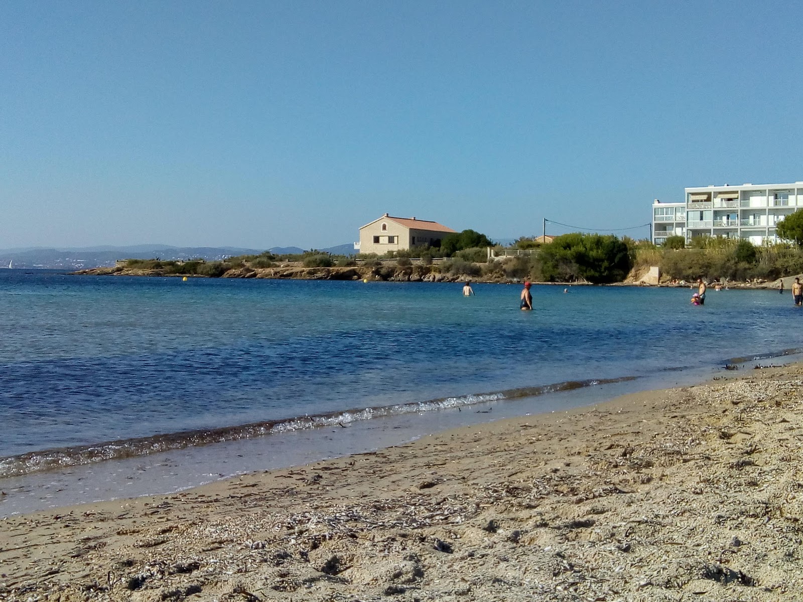 Foto von Plage du Cros und die siedlung