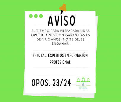FPtotal. Academia preparación oposiciones 100% on - None