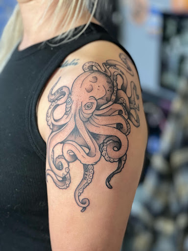 Explore date tattoo ideas, creative tattoo ideas in Meridian, available at Burn The Boats Tattoo