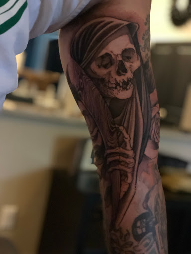 Explore step son tattoo ideas, creative tattoo ideas in Gilbert, available at Fifth Estate Tattoo