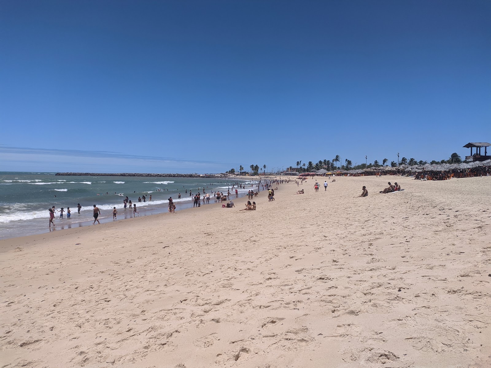 Foto von Praia das Goiabeiras mit beiger sand Oberfläche