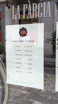 Sandwicherie La Farcia Alessandria à Alessandria - menu / carte