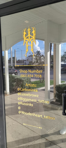 Explore tribal cross tattoo ideas, creative tattoo ideas in West Palm Beach, available at Wooden Heart Tattoos and Piercings