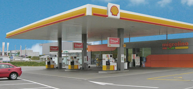 Migrol Service mit Shell-Treibstoff