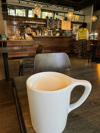 Hijacha Latte. $6.70 for 16oz. 