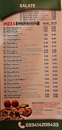 Menu du Munzur Döner Burger à Petershagen-Eggersdorf