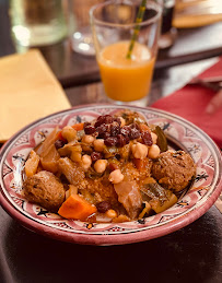 Plats et boissons du Restaurant de spécialités d'Afrique du Nord Saveurs d'Atika à Paris - n°1
