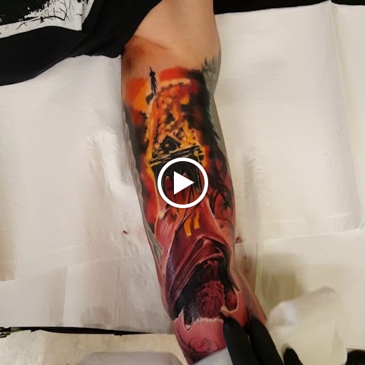 Explore mountaineering tattoo ideas, creative tattoo ideas in Abington, available at Ink Boss Tattoo & Piercing Studio