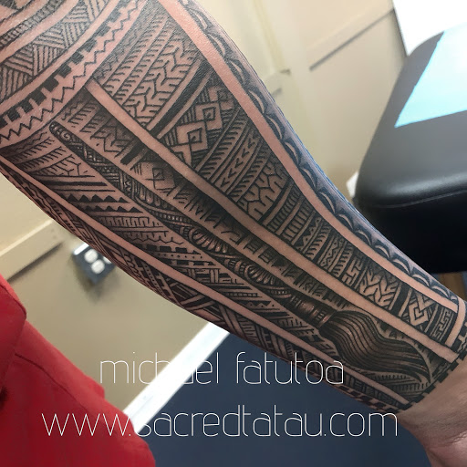 Explore ekg tattoo ideas, creative tattoo ideas in Tampa, available at Sacred Tatau