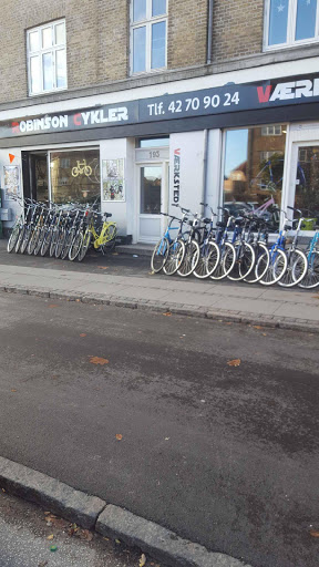 Regelmæssigt porter Aja Robinson Cykler ApS - Cykelbutik i Vanløse