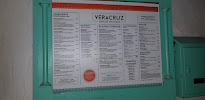 Veracruz à Genoa menu