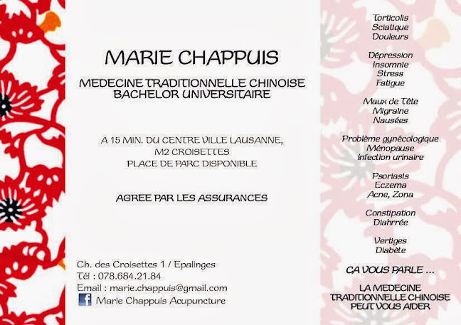 Marie Chappuis Acupuncture - Lausanne