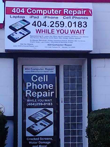 Computer Repair Service «404 Computer Repair», reviews and photos, 552 Cobb Pkwy S, Marietta, GA 30060, USA