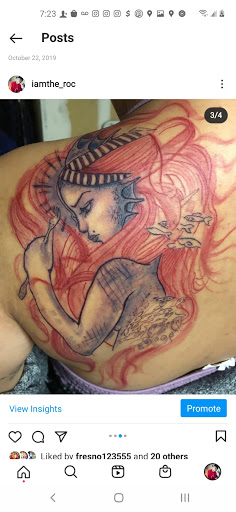 Explore side of hand tattoo ideas, creative tattoo ideas in Fresno, available at Lil Ink Spot 559