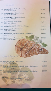 Gaststätte Zur Linde à Mutterstadt menu