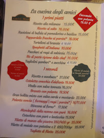Trattoria Amici Miei - Atto II à Milan menu