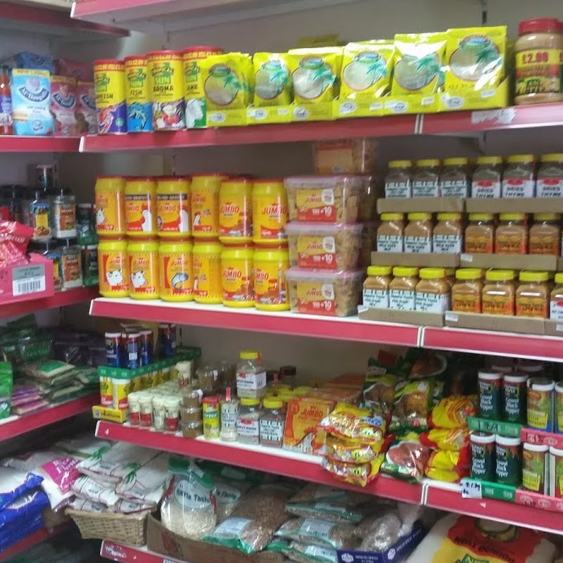 African Caribbean food store