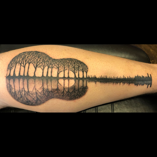 Explore avengers tattoo ideas, creative tattoo ideas in Des Moines, available at Hooligan Tattoo