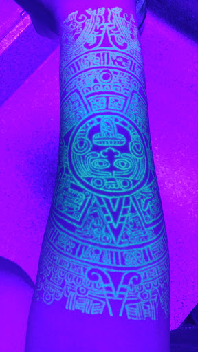 Explore foreign language tattoo ideas, creative tattoo ideas in Arlington, available at Urbans Tattoo & Piercing Studio