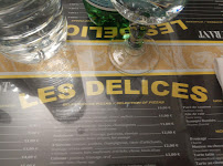 Menu / carte de Aux Délices à Cap-d'Ail