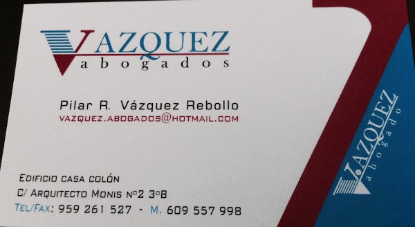 VAZQUEZ ABOGADOS Pilar Vázquez Rebollo