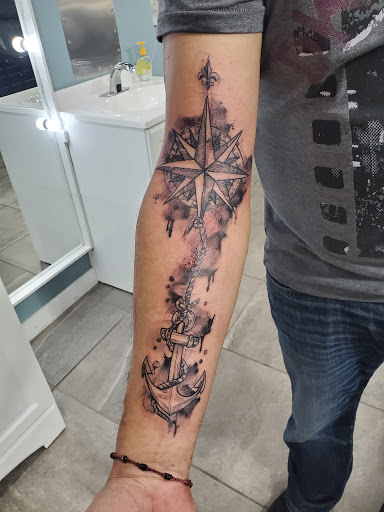 Explore ocean themed tattoo ideas, creative tattoo ideas in Chicago, available at Master Craft Tattoo Co.