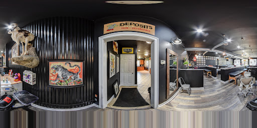 Explore hunting tattoo ideas for men, creative tattoo ideas in Waynesboro, available at Tattooed In the Wild Studio