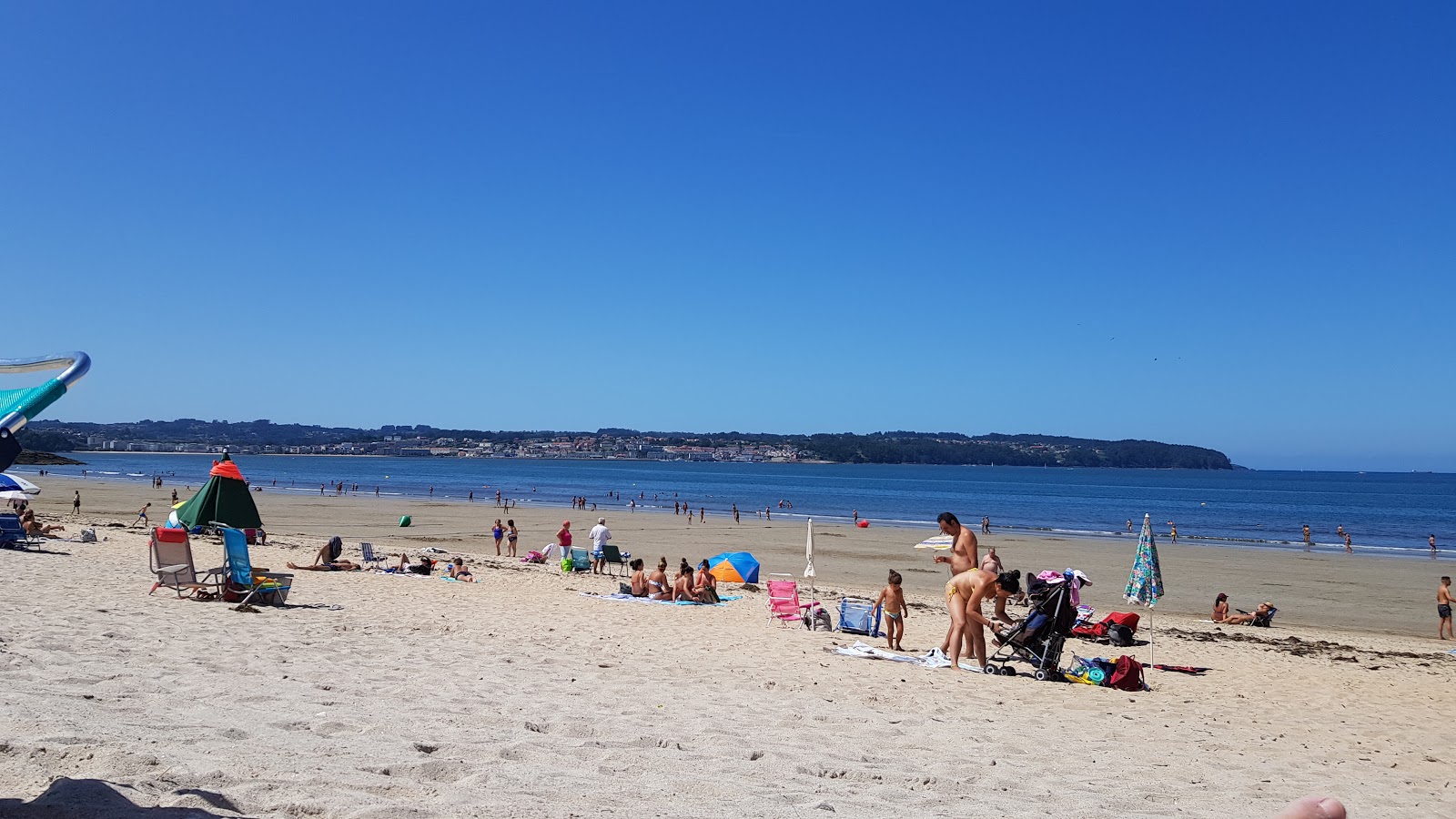 Fotografie cu Praia de Mino cu nivelul de curățenie in medie