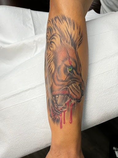 Explore puerto rican tattoo ideas, creative tattoo ideas in Richland, available at The Green Room Tattoo Lounge