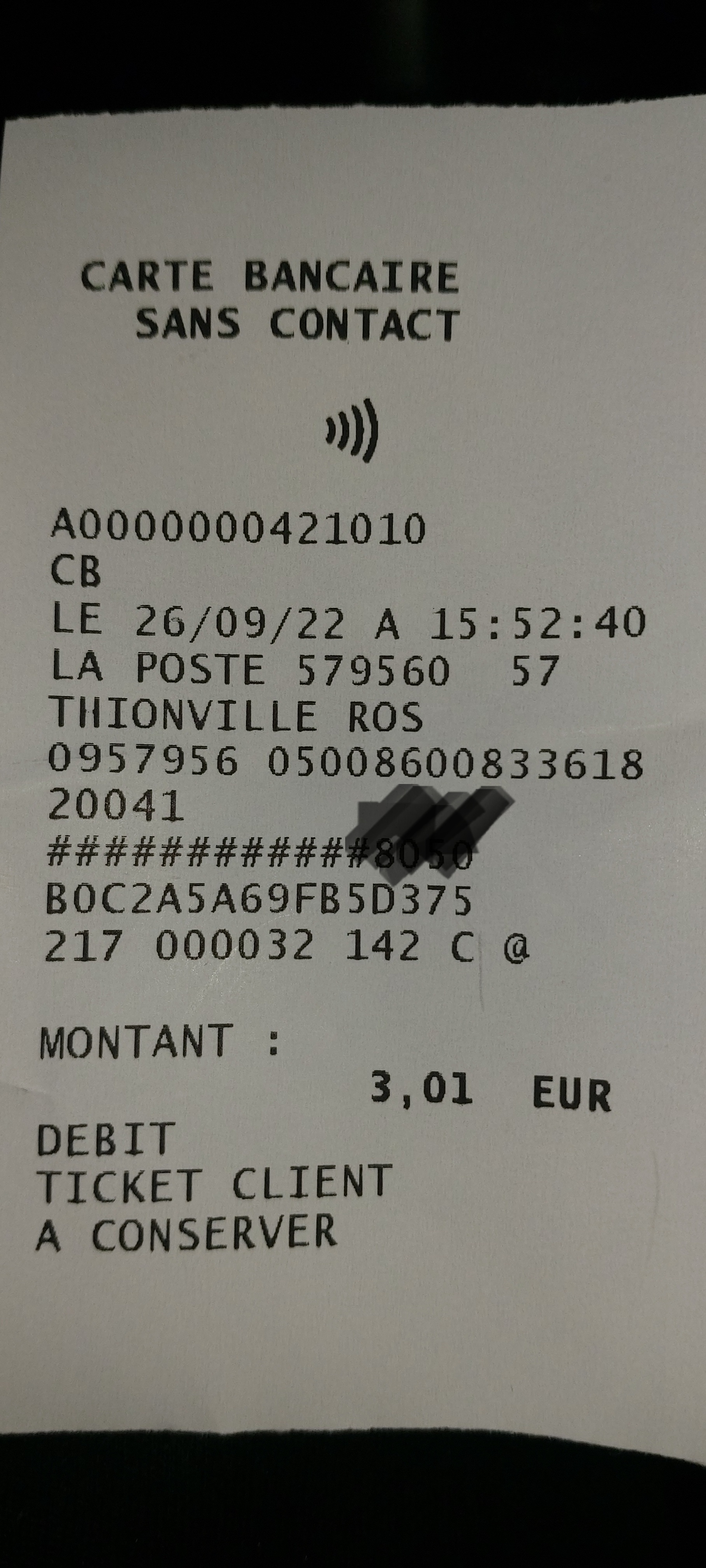 Photo n° 1 de l'avis de Seb.g fait le 26/09/2022 à 16:03